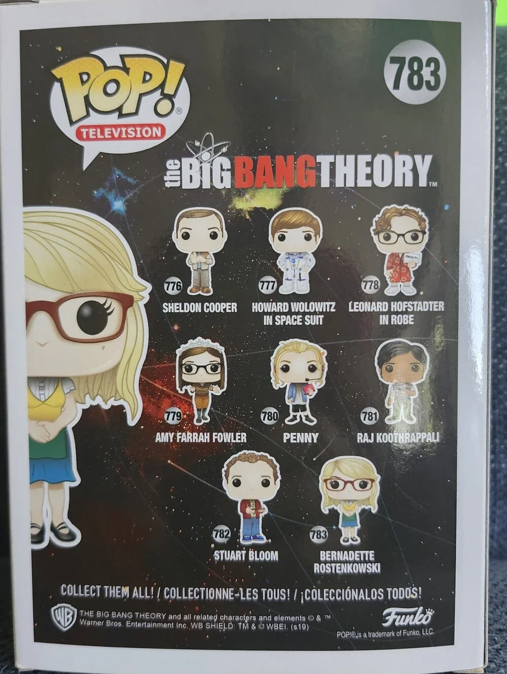 Funko Pop! Television The Big Bang Theory Bernadette Rostenkowski #783